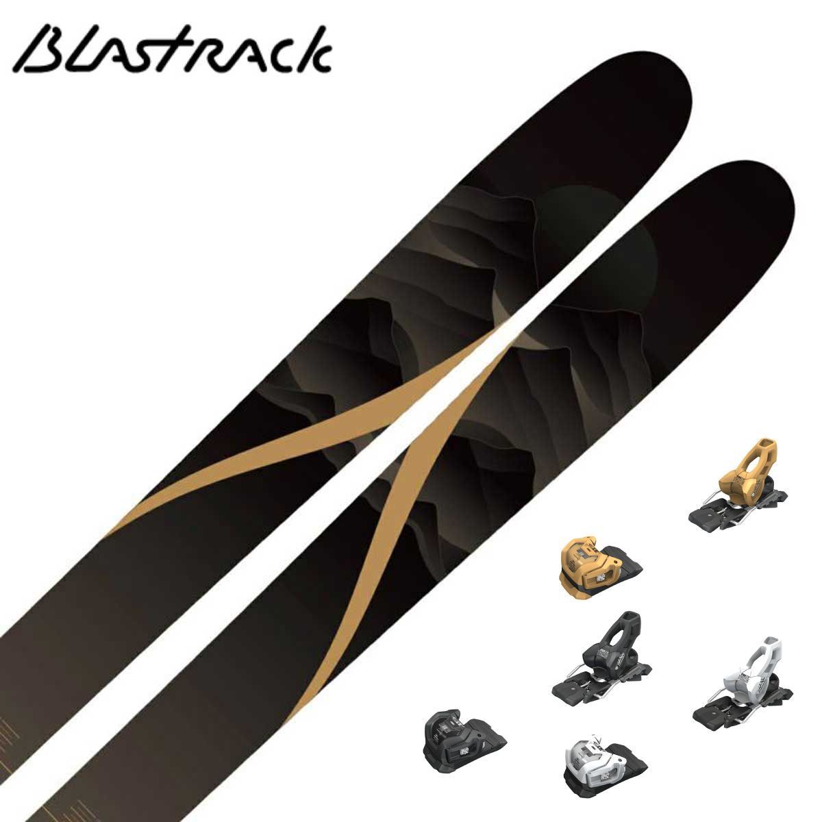 メーカー希望小売価格はメーカーカタログに基づいて掲載していますBLASTRACK ブラストラック スキー板■11100233MASSIVE106 / マッシヴ106■165cm R：( 16.7 m)サイドカット：( 134/106/122 mm)■178cm R：( 20.5 m)サイドカット：( 134/106/122 mm)■185cm R：( 22.7 m)サイドカット：( 134/106/122 mm)テキスト・構造 / シェルトップ・構成材 / 軽量ウッドコア　特殊F.R.P・滑走面 / シンタードベース　グラファイト　クロスストラクチャー＆セラミックディスクフィニッシュ・エッジ / シームレス　スチール鋼・Weight (1/2pair)1,800g (178cm)パウダーシーンにおいて、その扱いやすさに定評のある「MASSIVE116」のウエストをさらに絞り、106mmに設定した「MASSIVE106」。MASSIVE106誕生から初のフルモデルチェンジとなります。スキーのフレックスバランスを一から見直し、特にノーズ側の剛性をUPさせました。また、構成材の変更を合わせて行い、荒れたバーンや硬い雪質での安定性、走破性も高くなりました。センター幅106mmのスキーはパウダーでの浮力と、機敏なターン性能で日本のツリーランにおいて、楽にスキーの向きを変えることができ、ゲレンデではスピードと切れのあるターンが楽しめます。ややしっかりめのフレックスとシャープなアウトラインは、ディープなパウダーから長めのハイクアップ、ゲレンデでの安定したターンやパークまで、欲張り過ぎなスキーヤーにおすすめのモデルです。原産国日本製 ※メーカー企画書の情報で商品登録を行っております。予告なしに商品名と仕様変更される場合がございます。