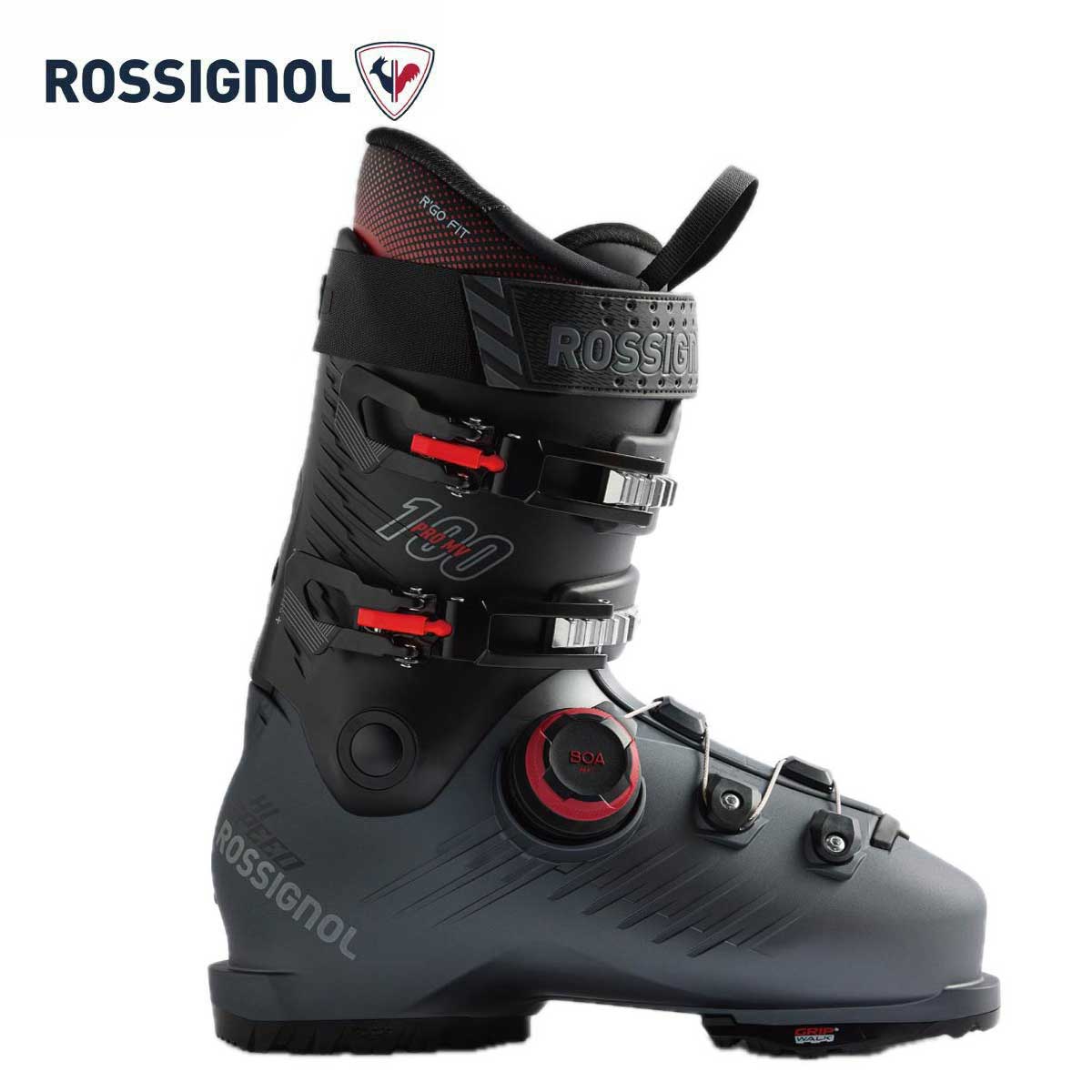 ROSSIGNOL ロシニョール スキーブーツ メンズ レディース ＜2027＞HI-SPEED 100 PRO MV BOA GW / ハイスピード 100 プロ MV ボア GW / RBP2120【グリップウォーク】【boa搭載】