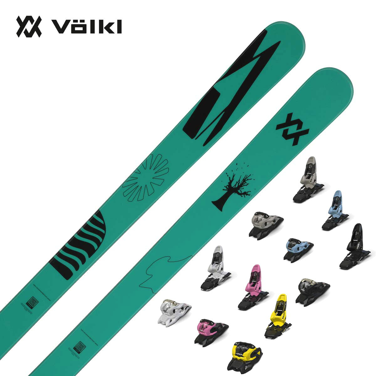 VOLKL フォルクル スキー板 メンズ レディース ＜2026＞REVOLT 86 / リボルト86 [V2510160.000] + ＜27＞SQUIRE 11 ビンディング セット 取付無料