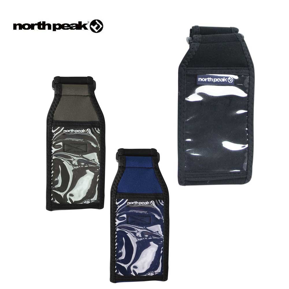 メーカー希望小売価格はメーカーカタログに基づいて掲載しています north peak ノースピーク パスケース■NP-5406ARM PASS CASE　アーム パスケース・腕に巻くタイプのシンプルなパスケース。COLOR：BK / GY / NV ※メーカー企画書の情報で商品登録を行っております。予告なしに商品名と仕様変更される場合がございます。