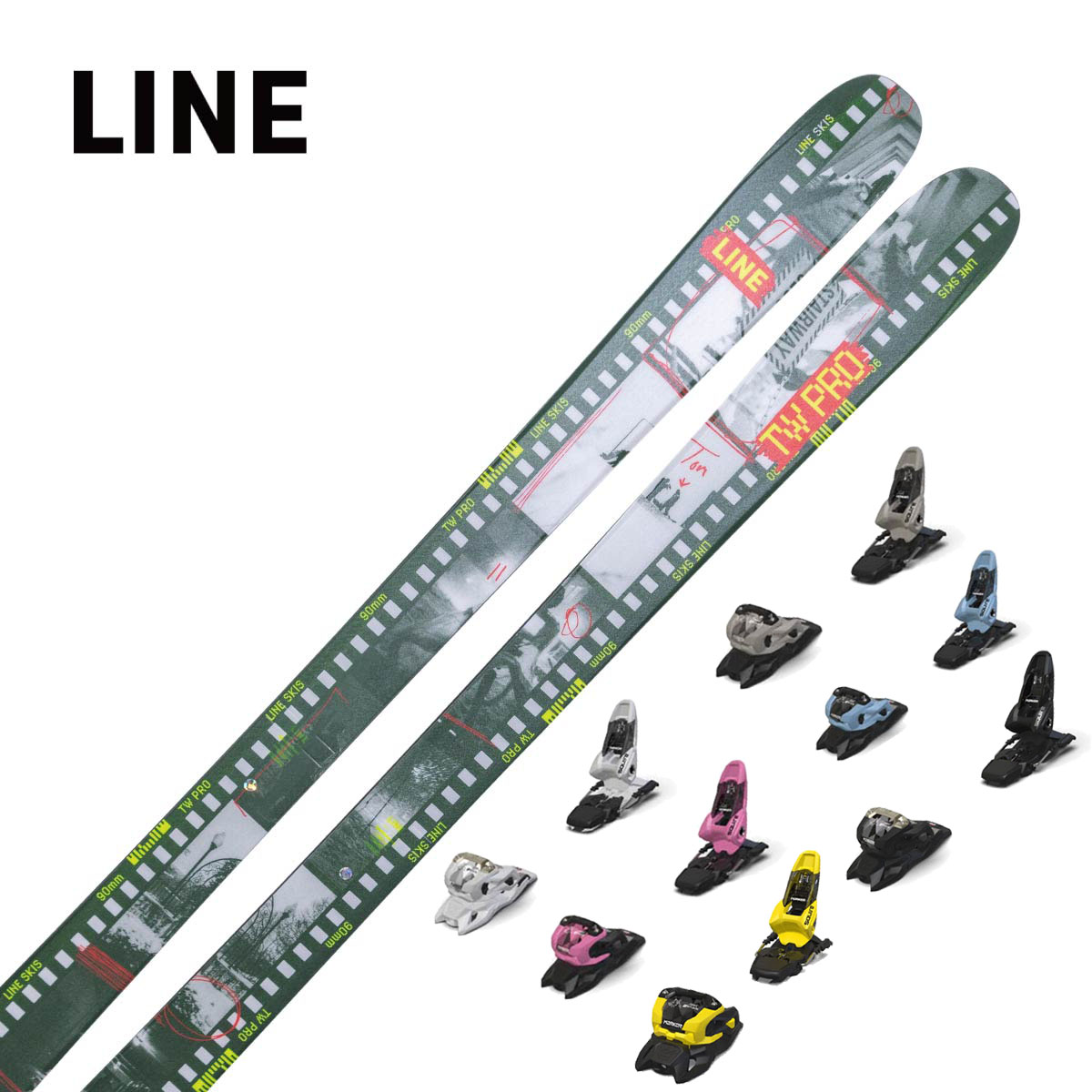 メーカー希望小売価格はメーカーカタログに基づいて掲載していますLINE ライン スキー板■TOM WALLISCH PRO トム ウォリッシュ プロ■157cm R：( - m)サイドカット：(118/90/116 mm)■164cm R：( - m)サイドカット：(118/90/116 mm)■171cm R：( - m)サイドカット：(118/90/116 mm)■178cm R：(19.0 m)サイドカット：(118/90/116 mm)■185cm R：( - m)サイドカット：(118/90/116 mm)CONSTRUCTION:Aspen VeneerWEIGHT:2010g @ 178SUPER POWERS:Carbon Ollieband新たに進化を遂げた――**Tom Wallisch Pro（トム・ウォーリッシュ・プロ）**が登場。Tom Wallisch本人との密な共同開発によって設計されたこのモデルは、LINEのパークスキーラインアップの中でも最高峰のパフォーマンスを誇る1本です。新たにバイオレジン構造を採用し、Thick-Cutサイドウォール、Thin Tipテクノロジー、そして補強済みのコア構造を組み合わせることで、耐久性・反応性・軽量性をバランスよく実現。深夜のストリートセッションから、世界中のワールドカップでのビッグエアまで、あらゆるシーンに対応できるスキーとして完成されています。Tom本人と開発チームが2年にわたってテストを重ねてきた渾身の一作――新時代のTom Wallisch Proが、いよいよそのベールを脱ぎます。 ※メーカー企画書の情報で商品登録を行っております。予告なしに商品名と仕様変更される場合がございます。