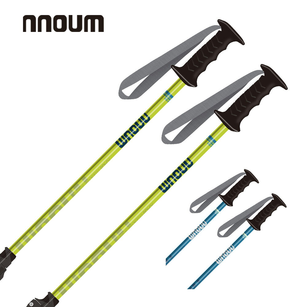 【10月下旬入荷予定】NNOUM ノアム スキーポール ストック ST80J キッズ ジュニア ...