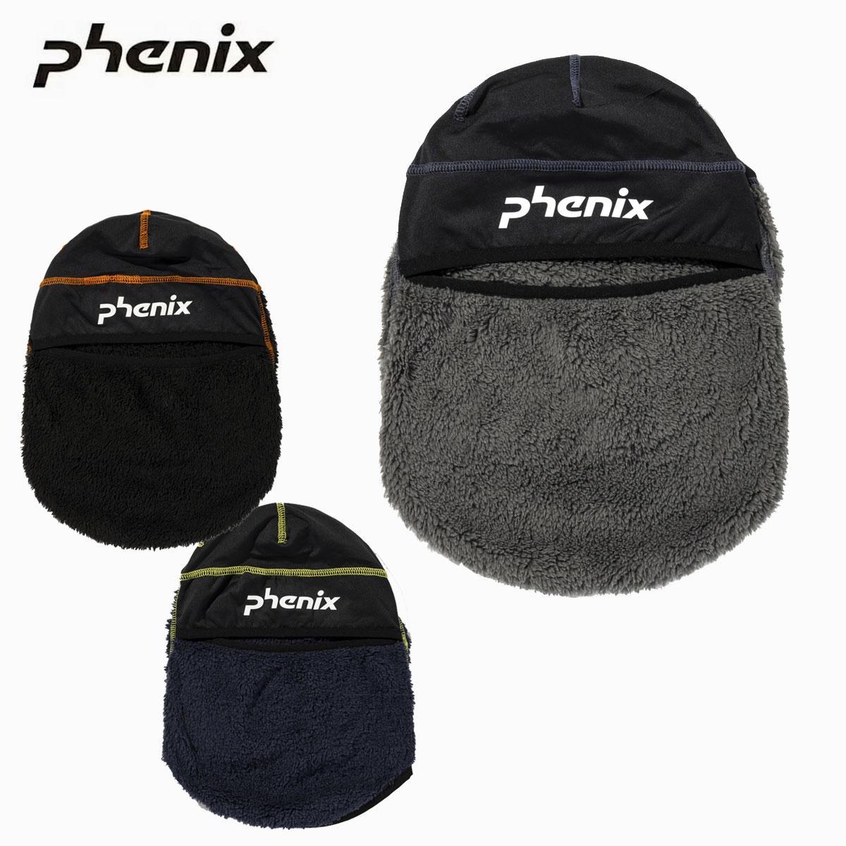 フェニックス Phenix スキーバラクラバ■ ESB26NW81 Junior Balaclava ジュニアバラクラバ素材・UPPER PART：POLYESTER95%、SPANDEX5％・LOWER PART：POLYESTER100%・Made in ChinaCOLOR・GRAY BLUE / PH9662・DARK NAVY/ PH6509・BALCK/ PH9900SIZEJFMade in China○首までしっかりカバーするヘルメット対応バラクラバ。○ネームラベル。※メーカー企画書の情報で商品登録を行っております。予告なしに商品名と仕様変更される場合がございます。