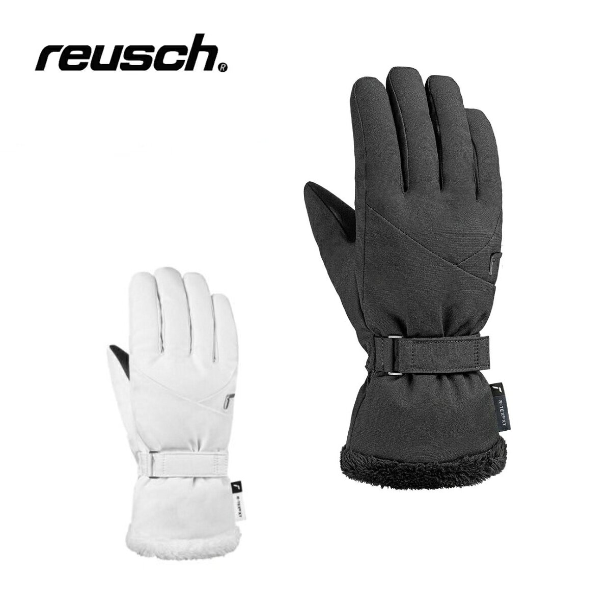 REUSCH ロイシュ スキーグローブ■6661252 LEONIE R-TEX XT JRレオニー アールテックス エックスティー ジュニアカラー■7700 ブラック■1103 ホワイト / シルバーサイズ4.0、5.0、6.0リストにフェイクファーがデザインされた洗練されたガールズグローブです。R-TexXTシートにより防水性も備え、柔らかなシェル素材の操作性の良いグローブです。・レギュラーカフ・リストバンド・R-TEX XT・TECFILL※メーカー企画書の情報で商品登録を行っております。予告なしに商品名と仕様変更される場合がございます。