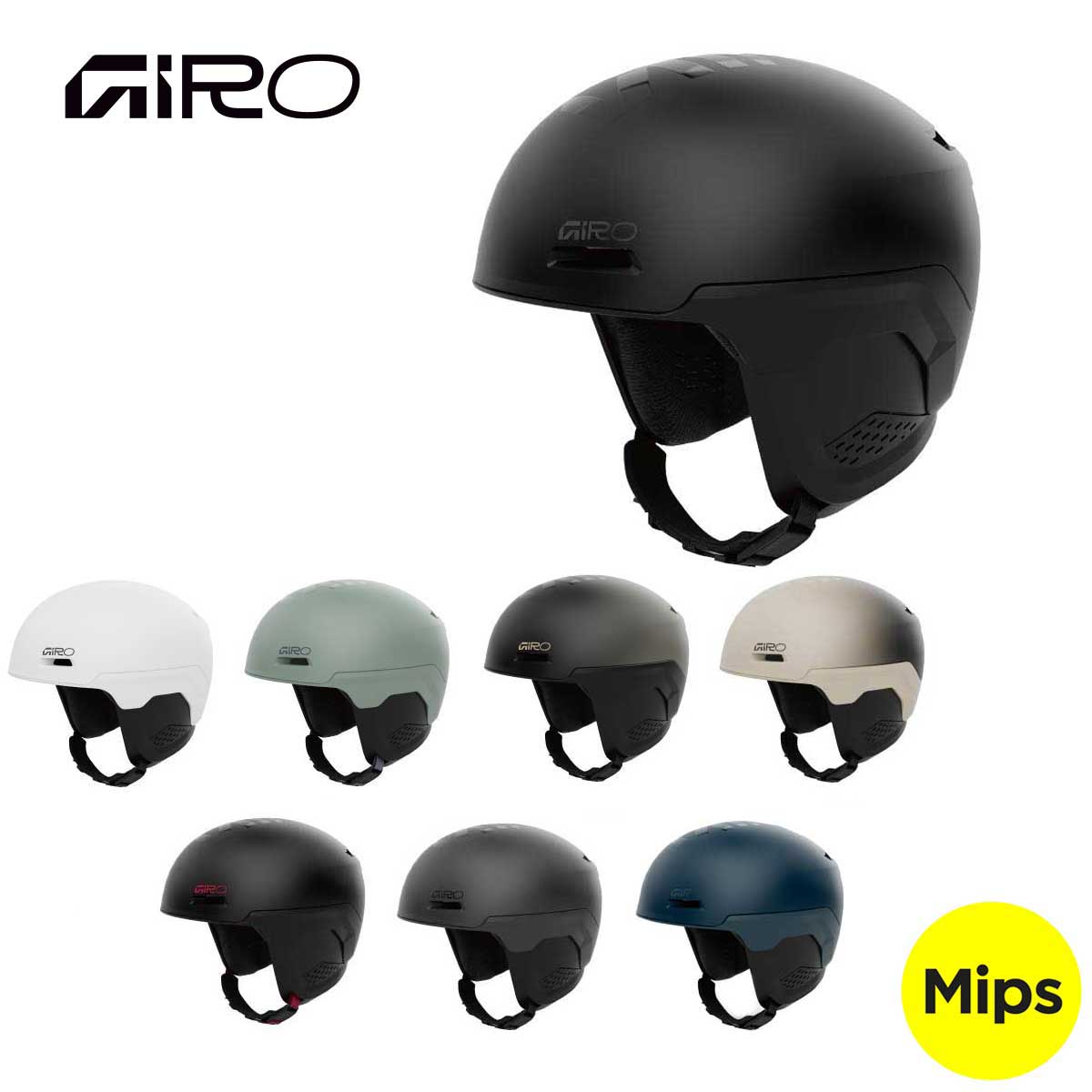 メーカー希望小売価格はメーカーカタログに基づいて掲載しています GIRO ジロ スキーヘルメット■Owen Sphericalオーウェン スフェリカルカラー■MATTE BLACK■MATTE WHITE■MATTE GLACIER GREEN■MATTE BLACK/OLIVE FADE■MATTE STONE/BLACK FADE■MATTE BLACK/RED■MATTE METALLIC COAL■POWサイズM〔55.5-59cm〕L〔59-62.5cm〕CONSTRUCTION ・スフェリカルテクノロジー・インモールド構造FIT SYSTEM・インフォーム2フィットシステム・オンザフライバーチカルチューニングVENTILATION・サーモスタットステルスベンチレーション・スタックベンチレーション FEATURES ・Fidlockマグネットバックル・IONIC+抗菌パッド・取り外し可能イヤーパッド・CE EN1077安全基準●SPHERICAL●Mips※メーカー企画書の情報で商品登録を行っております。予告なしに商品名と仕様変更される場合がございます。