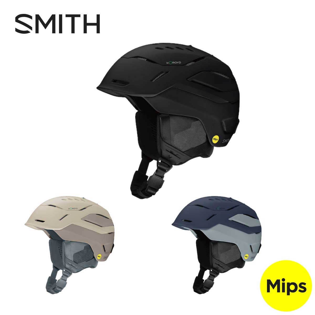 メーカー希望小売価格はメーカーカタログに基づいて掲載しています SMITH スミス スキーヘルメット■Vantage 2 Mipsバンテージ2 ミップスカラー■Matte Black■Matte Chalk■Matte Royal Navy /Wolf GrayサイズMサイズ〔55-59cm〕Lサイズ〔59-63cm〕XLサイズ〔63-67cm〕・KOROYD・Mips・BOAPROTECTION●スリーピースハイブリッド・シェル構造●Koroydマテリアルを使用したエアロコア・コンストラクション●低重心、薄型シェル&デュアルレギュレーター・クライメートコントロール・システム●40個のベンチレーションホール装備●MIPS搭載FIT●Boa FS360フィットシステム●脱臭効果のあるライナー採用●Fidlock搭載のイージー装着ストラップシステム●AirEvac ベンチレーションシステム●取り外し可能イヤーパッド●開閉式通気調整システムCERTIFICATION: ASTM F 2040, CE EN 1077:2007 CLASS B, CPSC, CE EN 1078WEIGHT (SIZE M): 550g2012年に登場して、SMITHヘルメットで初めてコロイドを搭載したVantageが遂にVantage2にアップデート。デザインのアップデート以外に最も拘ったのがベンチレーション機能の向上。40個のベントホールでエアフローを最大化。チンバックルシステムからFidlockマグネットシステムにアップデート。BoaFS360システムを採用し、頭全体360度を包み込むようなサイズ調整が可能。SMITH独自のベンチレーションシステム、AirEvac構造によりゴーグルとのフォグフリーの相性は抜群。Vantage2もVantageのように世界中で愛用されるヘルメットになるだろう。※メーカー企画書の情報で商品登録を行っております。予告なしに商品名と仕様変更される場合がございます。