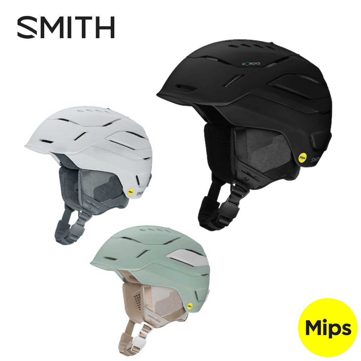 SMITH スミス スキーヘルメット■Vantage2 Mips ヴィンテージ2 ミップスカラー■MATTE BLACK■MATTE WHITE■MATTE SOFT GRASS/MISTサイズAsia Fit SIZES〔55-59cm〕M〔59-63cm〕L〔63-67cm〕PROTECTION・スリーピースハイブリッド・シェル構造・Koroydマテリアルを使用したエアロコア・コンストラクション・低重心、薄型シェル&デュアルレギュレーター・クライメートコントロール・システム・40個のベンチレーションホール装備・MIPS搭載FIT・BoaFS360フィットシステム・脱臭効果のあるライナー採用・Fidlock搭載のイージー装着ストラップシステム・AirEvac ベンチレーションシステム・取り外し可能イヤーパッド・開閉式通気調整システムCERTIFICATION: ASTM F 2040, CE EN 1077:2007 CLASS BWEIGHT(SIZE US M) : 550g2012年に登場して、SMITHヘルメットで初めてコロイドを搭載したVantageがVantage2にアップデート。デザインのアップデート以外に最も拘ったのがベンチレーション機能の向上。40個のベントホールでエアフローを最大化。チンバックルシステムからFidlockマグネットシステムにアップデート。BoaFS360システムを採用し、頭全体360度を包み込むようなサイズ調整が可能。SMITH独自のベンチレーションシステム、AirEvac構造によりゴーグルとのフォグフリーの相性は抜群。Vantage2もVantageのように世界中で愛用されるヘルメットになるだろう。Round Contour Fit を新たに採用。※メーカー企画書の情報で商品登録を行っております。予告なしに商品名と仕様変更される場合がございます。
