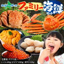 ファミリー海鮮セット お中元 夏ギフト 海鮮セット 蟹 かに 毛蟹 カニ ずわいがに ズワイガニ 帆立 ほたて ホタテ 雲丹 うに ウニ いくら イクラ 新鮮 ...