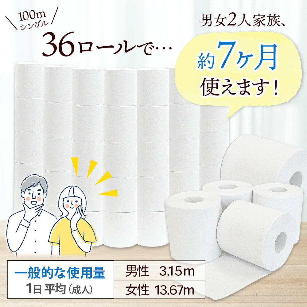 無包装 トイレットペーパー シングル ソフトタイプ 100m 36ロール/60ロール 長巻き 紙 ペーパー エコ 日用品 消耗品 114mm幅 非常用 備蓄 ストック 防災 国産 日本製 川一製紙 岐阜県 美濃市 海鮮 海鮮丼 お取り寄せグルメ 詰め合わせ お中元 御中元 お盆 帰省土産 snowland-10041894 北国からの贈り物(北海道グルメ) サンプル画像3