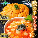 【マラソンまとめ買いお得クーポン対象】数の子 いくら醤油漬け 計400g うに チリ産 計200g カズノコ イクラ さけ いくら 鮭醤油漬け ウニ 雲丹 うに...
