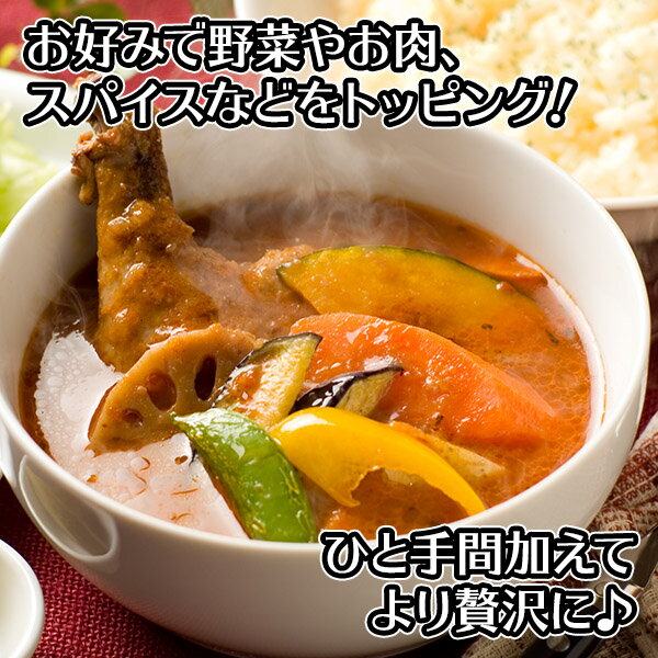 北国の丸ごとチキンレッグ！スープカレー4食セット 業務用パッケージ カレー セット レトルトカレー レトルト食品 スープカレー セット チキンカレー 詰め合わせ お取り寄せ 送料無料