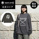 【数量限定】【スノーピーク 公式】snowpeak Solid & Delta Stake Long Sleeve T shirt / オンライン限定 EC-T...