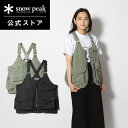 【スノーピーク 公式】snowpeak TAKIBI Weather Cloth Vest JK-24SU102 ベスト アウター ユニセックス メンズ レディ...
