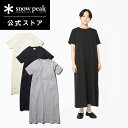 【スノーピーク 公式】snowpeak Recycled Cotton Heavy Dress SW-22SW401R Tシャツ ティーシャツ ワンピース レデ...