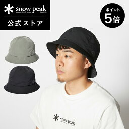 【マラソン限定 ポイント5倍】【 スノーピーク 公式 】snowpeak TAKIBI Weather Cloth Hat AC-24SU102 キャップ 帽子 ハット 1 58cm / 2 62cm サイズ ユニセックス 旅行 登山 バーベキュー キャンプ アウトドア ファッション アパレル