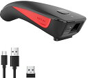 NETUM C990 Bluetooth 2D QRバーコードスキャナーワイヤレス互換、在庫用小型ポケットUSB 1D 2D QRコードスキャナー、タブレット用バーコードイメージリーダーiPhone iPad Android iOS PC POS