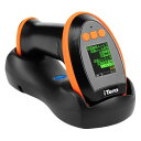 Tera バーコードリーダー ワイヤレス USB Bluetooth: 1次元 2次元 QRコード対応 液晶画面 充電スタンド 読み取り時間追加 日本語取扱書 電波法認証取得 日本専用シリーズiTera