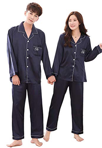 [レモンツリーセブン] 2019年 部屋着 男女2着セット レディース メンズ 秋 ナイトウェア 寝巻き パジャ..