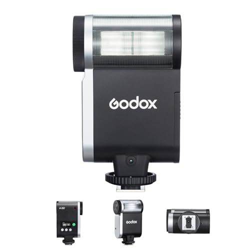 Godox iA32 ミニフラッシュスピードライト、S1/S2調光, サイクル時間は2.5秒で, 8段階パワーレベル(1/1..