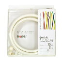 日本化線 NIPPOLY 自遊自在 wire COLOR 10φX2m巻 スノー