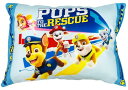 MORIPiLO 子供 枕 低め パウパトロール スカイ チェイス マーシャル PAW Patrol ブルー 約28x39cm 肌にやさしい綿100生地 洗える...