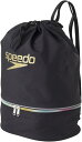 Speedo(スピード) バッグ スイムバッグ スイミングやプールのお稽古用に 水泳 ユニ ブラック/マルチ ONESIZE