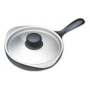柳宗理 Sori Yanagi そのまま食卓にも出せるシンプルデザインの南部鉄器ミニパン16cm 日本製 ステンレス蓋付 IH対応