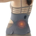 HEALTHPIT ヘルスピット グラフェン 高級温熱素材 腰サポーター 膝サポーター ホットパッド 3段階温度調節 腰 腹 膝 肘 肩 延長ベルト2本付き U...