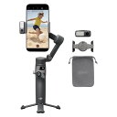 DJI スマホ ジンバル Osmo Mobile 7P ジンバルスタビライザー(iPhone/Android) ネイティブトラッキング 照明 3軸スマホジンバル クイックスタート ワンタップ編集 延長ロッド&三脚内蔵 10時間使用