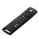 エレコム Fire TV Stick 4K リモコンカバー 傷や汚れ、ホコリから守る 水洗い可能 収納に便利なフック穴付き ブラック AVDWAFTSH3RCB...