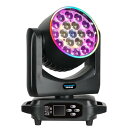 Betopper 19x15W RGBWライトストリップ効果移動ヘッドライト付き,洗浄/ズームレンズ/CTO の効果の蜂の目LEDステージライト舞台照明スポットライト調光ディスコライト回転灯dj ライト,DMX512 15/24/