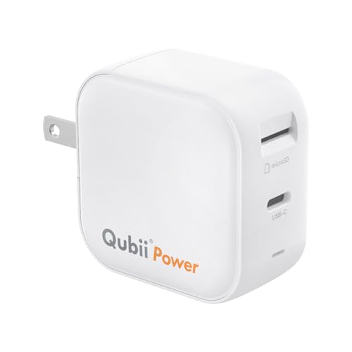 Maktar Qubii Power【充電しながら自動バックアップ】iPhone バックアップ iPad android スマホ タブレット 容量不足解消 SDカードリーダー データ移行 機種変更 保存 写真 動画 ファイル SDロック機能