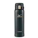 象印マホービン 水筒 MIZUNOモデル 480ml ワンタッチマグ 軽量&コンパクト スタンダードタイプ 保温・保冷 ブラック SM-SM48-BA