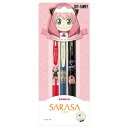 ゼブラ ジェルボールペン サラサシリーズ スパイファミリー ファミリーセット SE-JJ15-FAMILY-SF