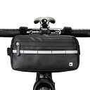 Rhinowalk 自転車 フロントバッグ ハンドルバーバッグ 多機能 自転車用バッグ トップチューブバッグ フレームバッグ 着脱簡単 調節可能なベルト付き 防...