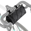 ROCKBROS(ロックブロス)自転車 フロントバッグ ハンドルバーバッグ 1.5L大容量 三角設計 小型 軽量 変形しにくい ショルダー付き 固定ベルト 反射加工 取り付け簡単 小物入れ 分け収納 ロード