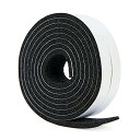 GIMADO 隙間テープ 防音テープ 全長4m 広巾タイプ幅15mm×厚さ5mm×2本 窓 すきま風 防止 玄関ドア防音 強力粘着テープ付き取付簡単 冷房 暖房...
