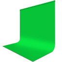 FotoFoto グリーンバック 布 2m x 3m クロマキー グリーンスクリーン 撮影用 背景 布 緑 透けにくい Zoom リモート用背景 クロマキースクリーン シワが出来やすくない 無地 クロマキー 布バック