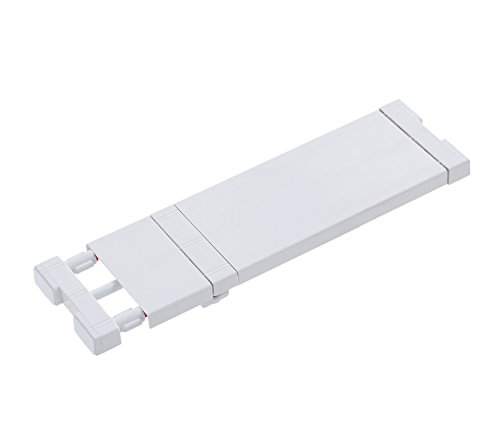 HEIAN SHINDO つっぱり棚 フラット スリム ホワイト 取付幅35~45cm 耐荷重10~6kg KBS-35 平安伸銅工業