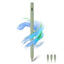 2023業界新登場 ipad ペンシル【全機種対応 type-C急速充電】スタイラスペン超高精度 極細 apple penci互换ペン 誤ON/OFF防止/電量表示/磁気吸着機能対応 軽量 耐久 iPad/iPhone/Android/スマホ/タブレット