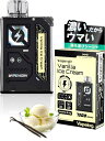 Vapengin ベイプ 爆煙 使い捨て 本体 電子タバコ シーシャ 持ち運び ニコチンなし タールなし 充電式 充電 フレーバー 水タバコ 使い切り vape ベープ 小型 ベイプエンジン 7500 バニラアイスクリ