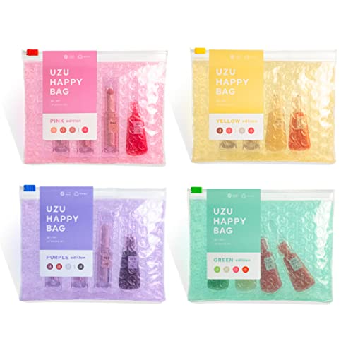 楽天スノーシルフUZU BY FLOWFUSHI （ウズバイフローフシ） HAPPY BAG [PURPLE edition] 38°C/99°F UZUリップシリーズ 豪華4点セット 最大総額9,020円相当 リップ リップスティック 口紅 グロス リップケア 乳酸菌 無香料 日本製