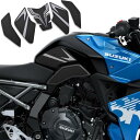 バイク用 トラクションパッド&タンクパッド 対応車種 スズキ GSX-8S (2023~) GSX-8R (2024~) 8BL-EM1AA 専用 (チタン色, 左中右下 5個セット)
