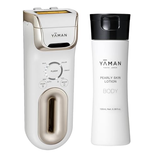 【公式ストアセット】ヤーマン 除毛器カテゴリー 光美容器 レイボーテ クールプロ パーリースキンローションセット メンズ レディース VIO対応 YJEA6W1