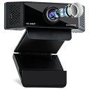 iCODIS ウェブカメラ PCカメラ Webカメラ フルHD:200万画素 1080P H.264圧縮技術 30FPS 広角Webカメラ 内蔵マイク 小型 ブラック