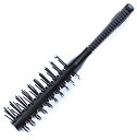 キヌガワカンパニー ヘアブラシ ブローブラシ 表 長いピン & 裏 短いピン の ツインブロー ツーインワン 1871