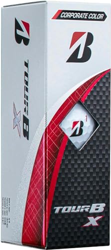BRIDGESTONE(ブリヂストン)ゴルフボール TOUR B X 2024年モデル スリーブ箱 3球入 コーポレートカラー B4CXJ