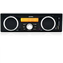 PolarLander 1 Dinカーラジオ12V FM MP3 BluetoothオートラジオBluetoothハンズフリーコールインダッシュカーステレオビルトイン、2つのラウドスピーカー