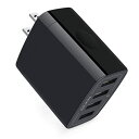 usb コンセント iPhone 15 16充電アダプター USB充電器 4ポート ACアダプター 24W / 4.8A 携帯充電器 スマホ 充電器 ipad充...