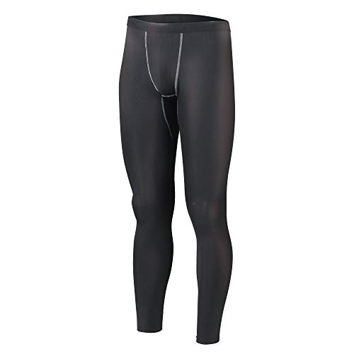 おたふく手袋 冬用インナー ロングタイツ [保温 吸汗速乾 コンプレッション メンズ] JW-162 ブラック M